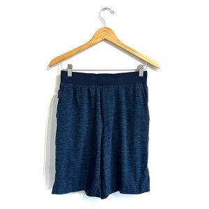 Lululemon T.H.E. Short Linerless 9" Updated Fit blue running workout shorts